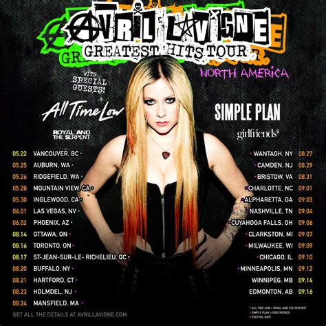 avril lavigne nu|Avril Lavigne tour 2025: Where to buy tickets if you missed the。